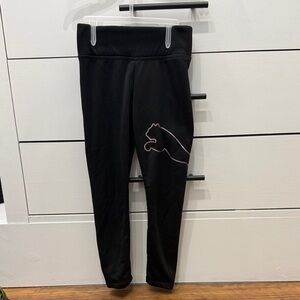 Puma Kids Leggings | Size 6 | Black